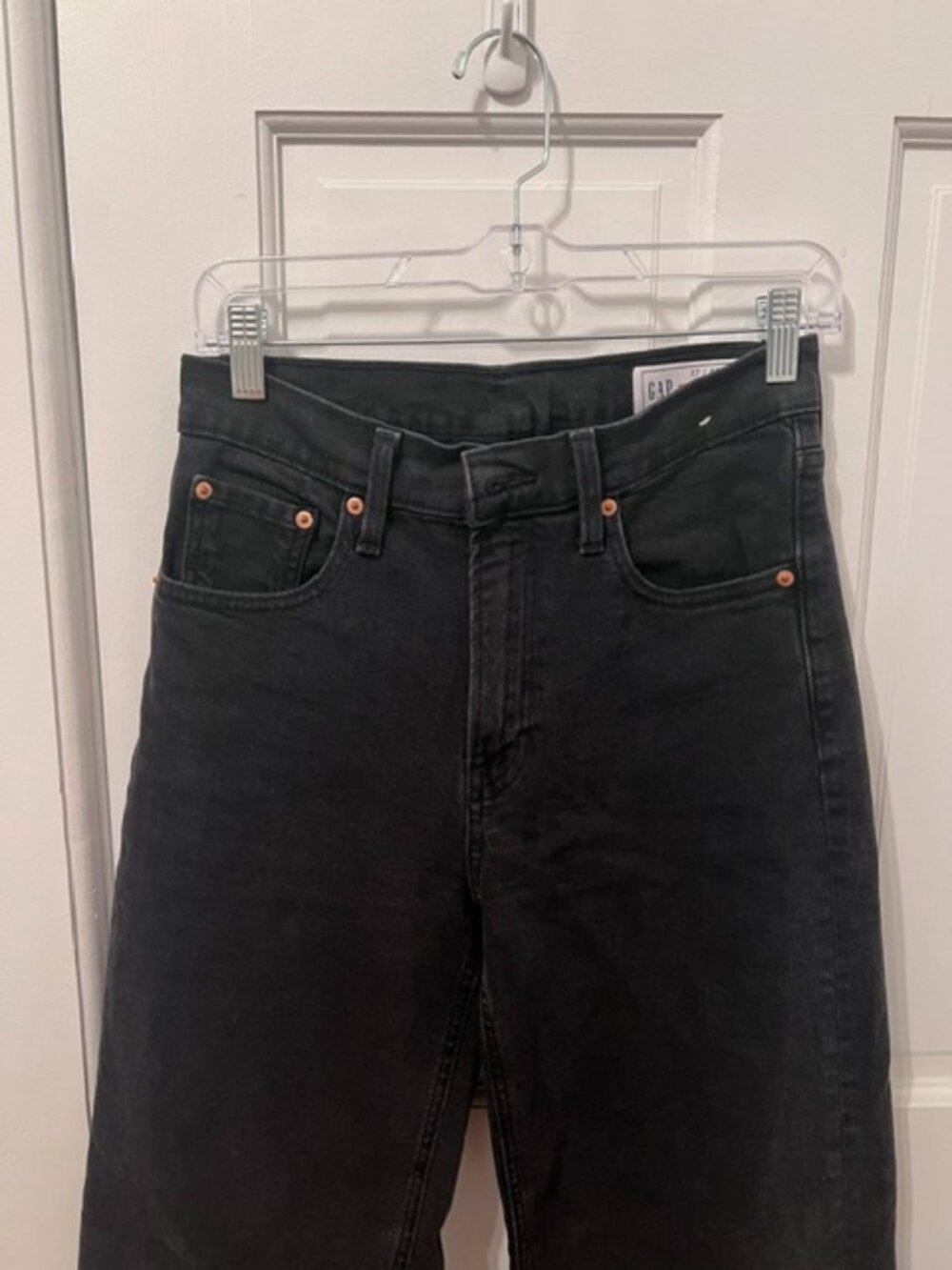 GAP High Rise Stride Wide-Leg Jeans, Size 27 / 4R - Picture 6 of 8